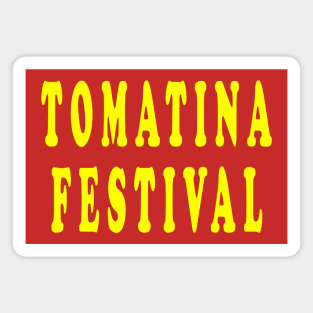 Tomatina Festival Magnet